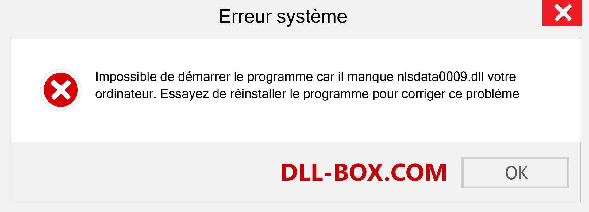 Le fichier nlsdata0009.dll est manquant ?. Télécharger pour Windows 7, 8, 10 - Correction de l'erreur manquante nlsdata0009 dll sur Windows, photos, images